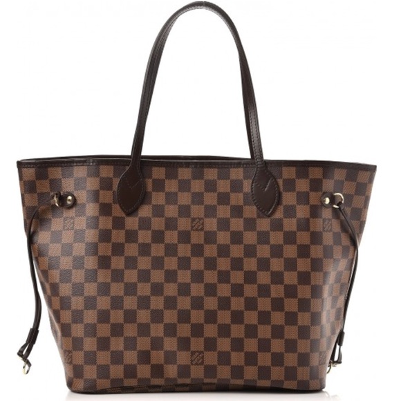 Louis Vuitton Handbags - Authentic Louis Vuitton Neverfull MM Damier Ebene